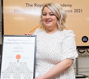 Image for Student of TU873 Industrial Mathematics receives Hamilton Award from the Royal Irish Academy