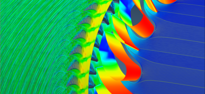 A CFD simulation showcase image by the CFD Research Group