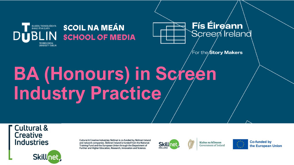 BA (Honours) in Screen Industry Practice Image