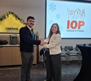 Image for TU Dublin Physics Student wins the Institute of Physics Earnshaw Award 