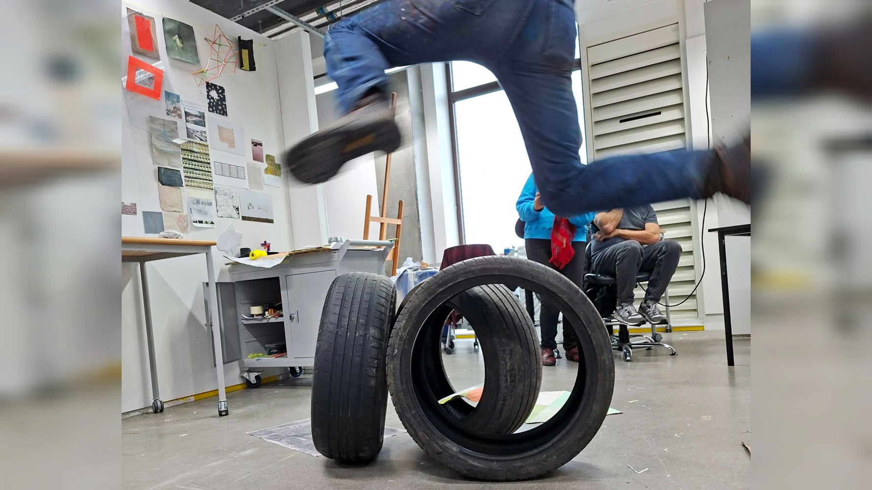 Tyre Jump 2 (2026) by Emma Thornton,