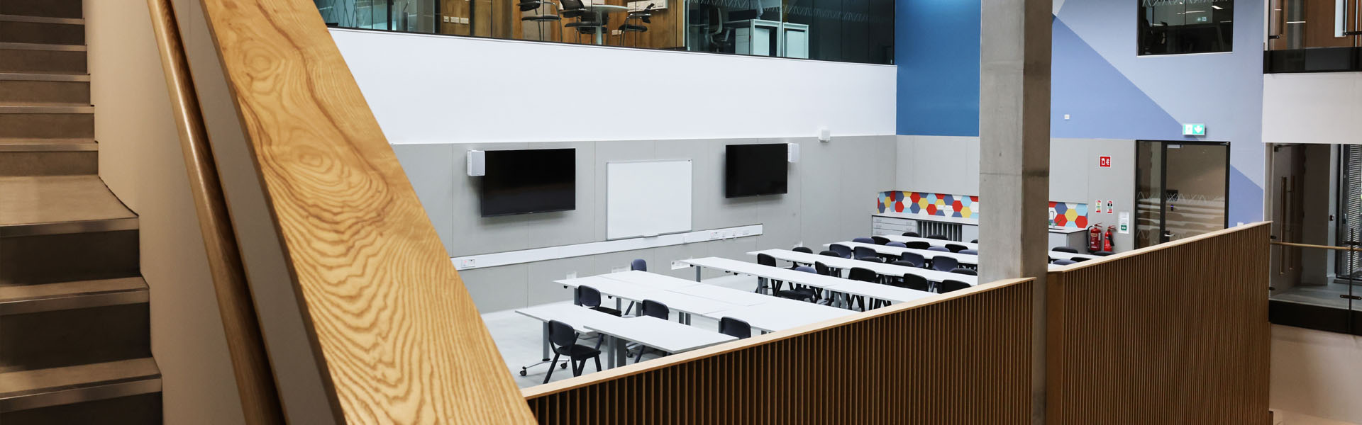 Interior shot of a student area in Grangegorman Campus at TUDublin