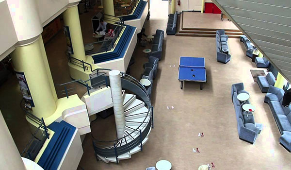 TUDublin Bolton Street, interior image of the foyer