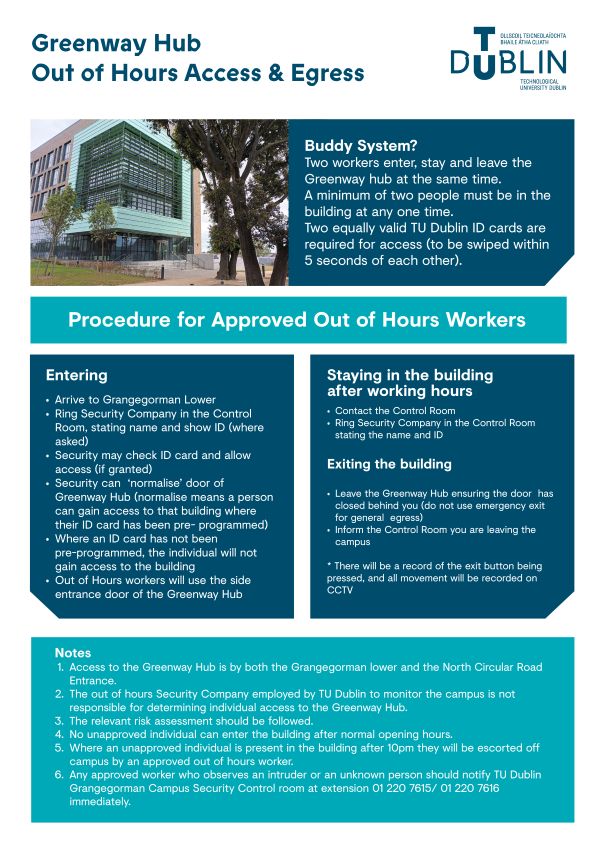 out of hours working