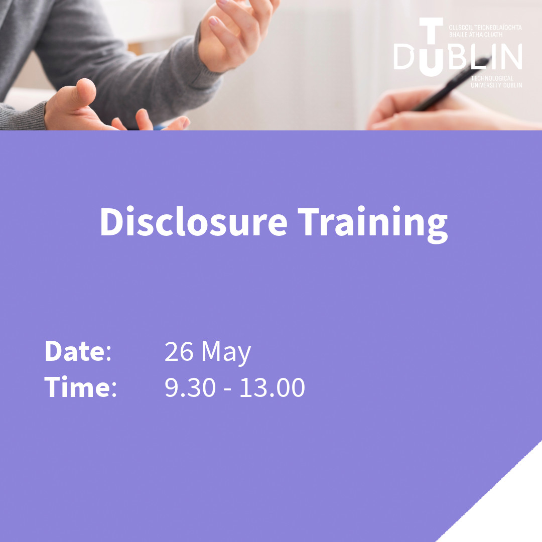 Disclosure training