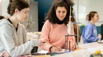 Student in Classroom Promo Image for Decorative Purposes