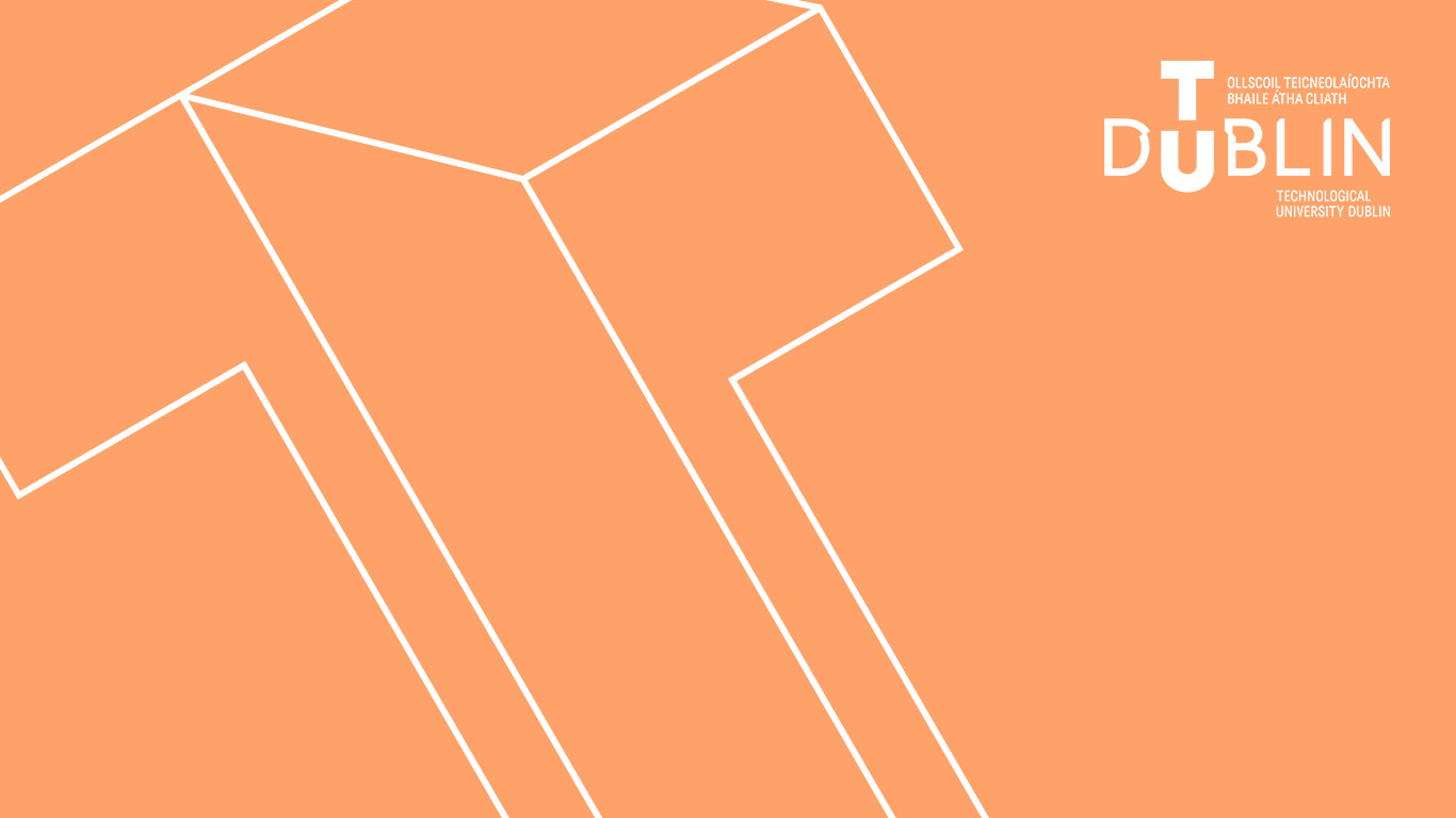 TU Dublin Teams Background Orange