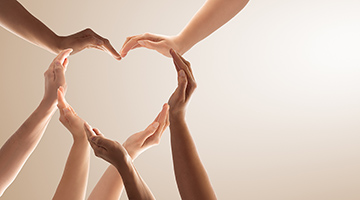 Image for Hands shaped like a heart