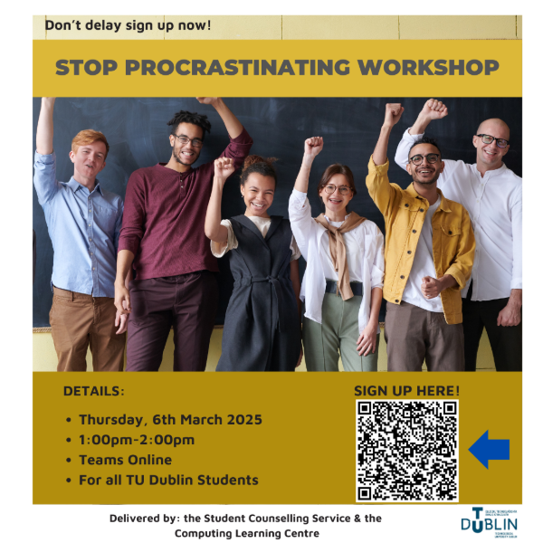 Stop Procrastinating 6Mar25