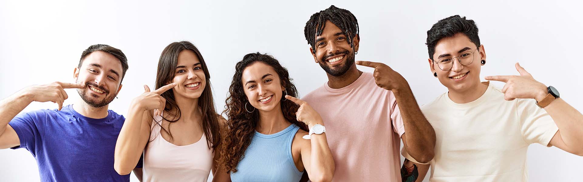 group of young people together