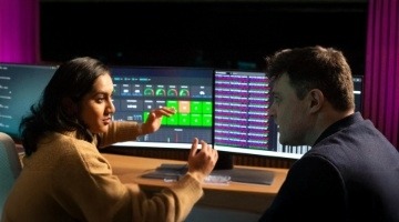 students in computer lab
