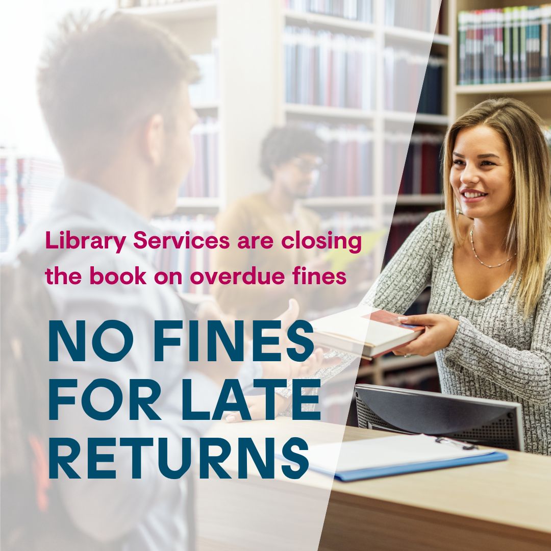 Image for Library Services are Closing the Book on Overdue Fines 