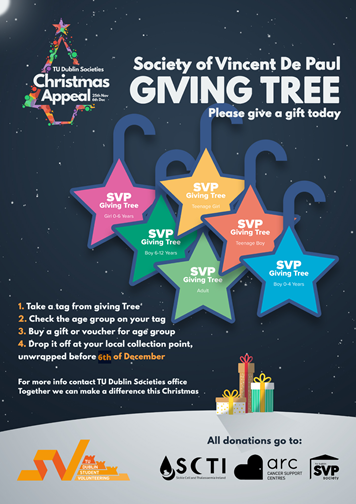 SVP Giving Tree Appeal graphic