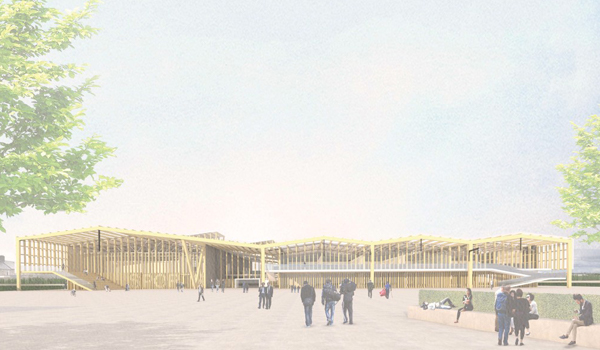 Rendering of the proposed Design and Construct Centre at Broombridge
