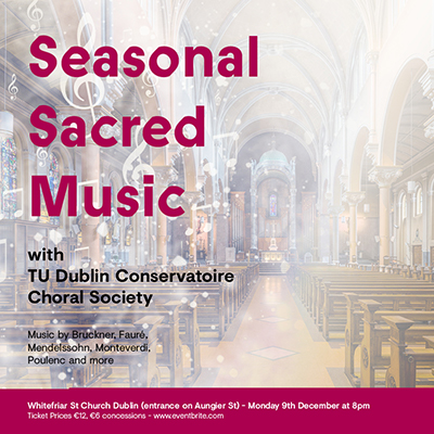 Seasonal Sacred Music graphic