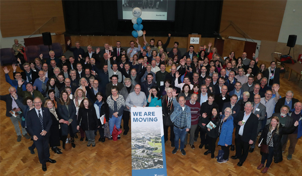 The Big Reunion before the Big Move group photo