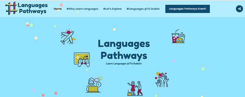 Languages Pathways text and graphic