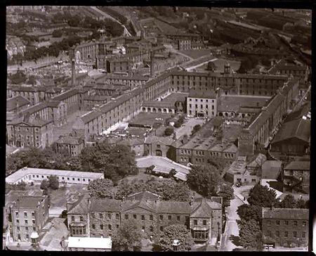 Old photo of Lower House building Grangegorman