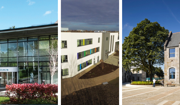 Grangegorman buildings in the sunshine