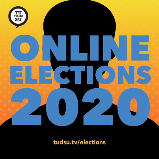 Online Elections 2020 text and graphic