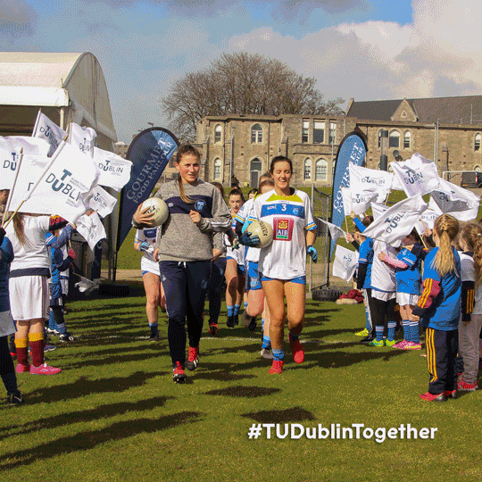 TUDublinTogether gif various images of students