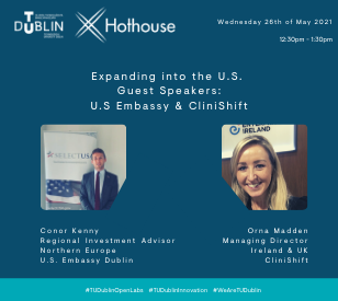 Image for TU Dublin Welcomes Conor Kenny, US Embassy to the Expanding Into The US Fireside Chat
