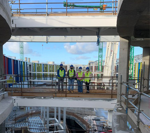 Image for TU Dublin Engineering Students Visit New Children's Hospital Site