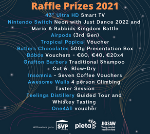 Image for TU Dublin Christmas Appeal Raffle 2021 Prizes Galore!