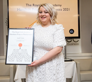 Image for The future of maths is bright: TU Dublin Student Isabel Cooke Wins Hamilton Prize