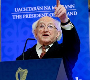 Image for Message for Third Level and Further Education Students from President Michael D. Higgins