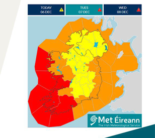 Image for Storm Eunice - TU Dublin Campuses to Open as Normal on Friday, 18 February 2022