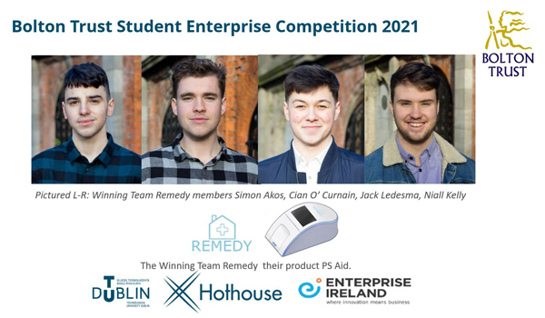 Image for Bolton Trust / TU Dublin Student Enterprise Competition 2021 Grand Final