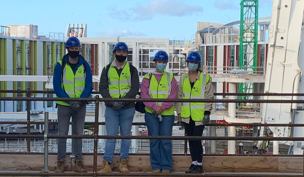 TU Dublin Engineering Students Visit New Children's Hospital Site
