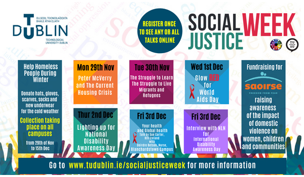 Social Justice Week timetable