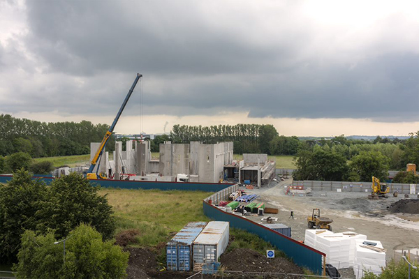 Sports, Science & Health building construction at Tallaght