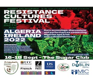 Image for Algeria – Ireland: Resistance Cultures Festival, 16-18 September 2022 