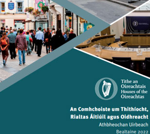 Image for Joint Committee on Housing, Local Government and Heritage publishes report on Urban Regeneration