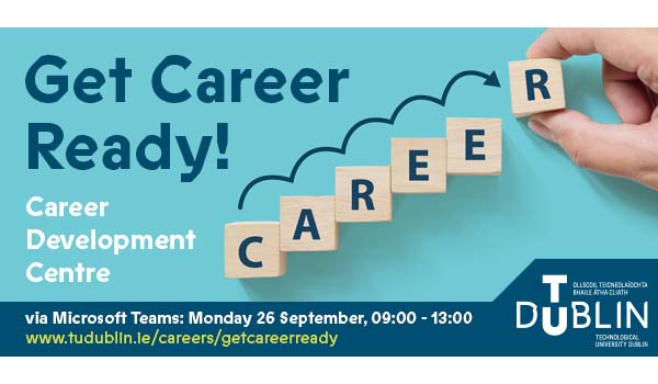 Get Career Ready Monday, 26 September 2022
