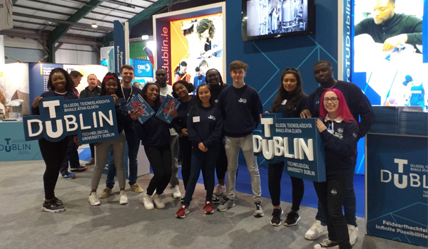 TU Dublin students at Higher Options