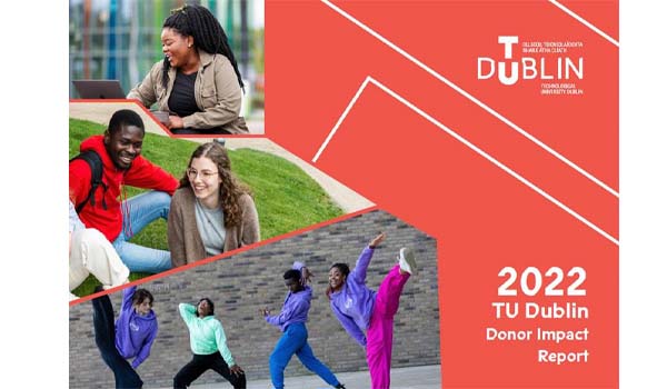 TU Dublin Donor Report 2022 Front Cover