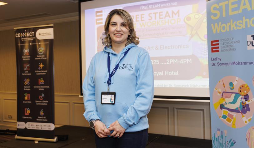 A photo of Dr Somayeh Mohammady of TU Dublin
