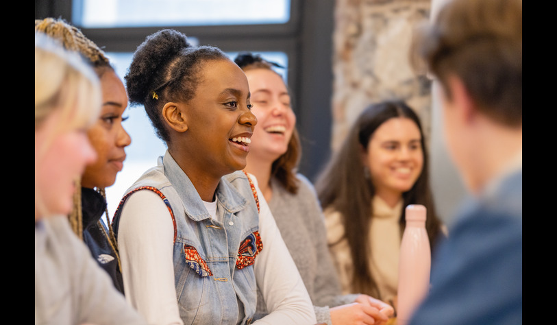 Students Chatting