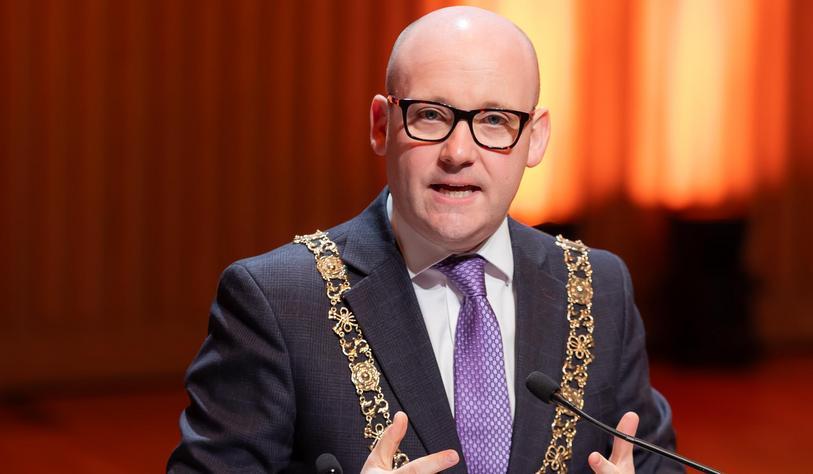 Lord Mayor of Dublin, Councillor Ray McAdam