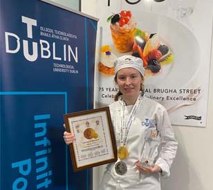 Image for TU Dublin Student Chef Wins Multiple Awards for Ireland at 10th World Young Chef Olympiad 2024