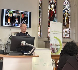 Dr Anthony Heijenga speaking at the event