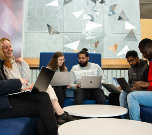 TU Dublin students working together