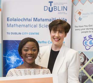 Image for Minister Norma Foley Visits TU Dublin for National Maths Event