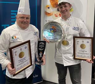 Image for TU Dublin student chef wins twice at the World Young Chef competition