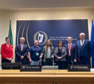 Image for Prof Tom Cooney Addresses Oireachtas Joint Committee on Disability Matters