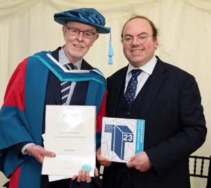 Image for TU Dublin Retiree Dr Tony Kiely Conferred with a PhD 